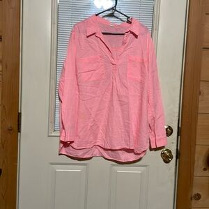 Old Navy over sized Linen shirt
